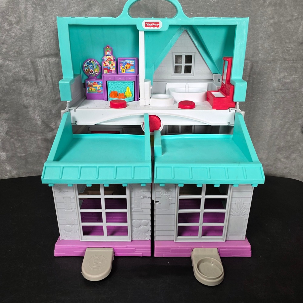 Fisher-Price Little People Big Helpers‎ Home Playset NO ACCESSORIES Imaginative - Picture 2 of 14